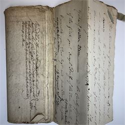 George III indenture on vellum with wax seal encased in metal, together with a collection of Georgian and later indentures and documentation 