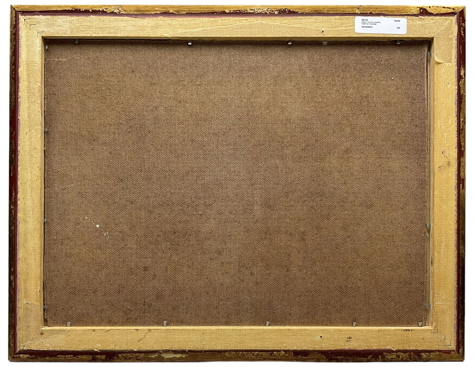 Hannes Meintjes (South African 1944-): Road towards the Mountains,  oil on canvas mounted on board signed 29cm x 49xm 