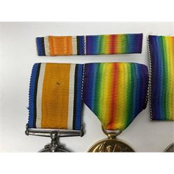WW2 Soviet Union Order of the Red Star, engraved number verso 3504186; and WW1 pair of medals comprising British War Medal and Victory Medal awarded to S4-125346 Cpl. A. Brunt A.S.C. with ribbons and ribbon bar