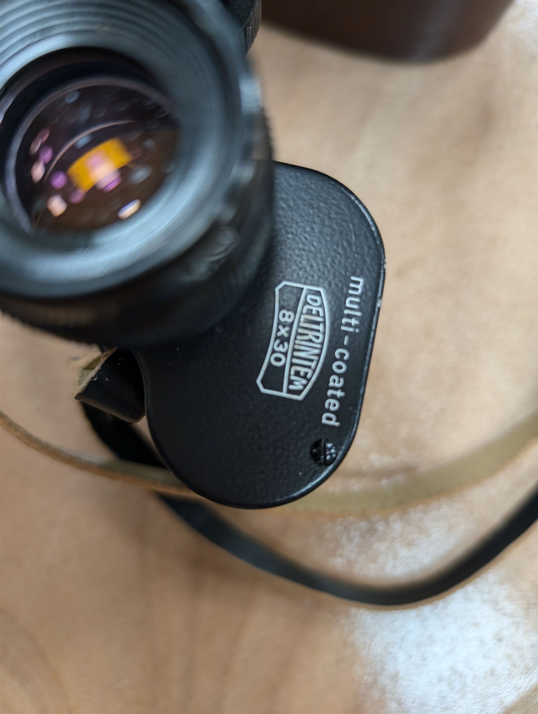 Pair of Carl Zeiss Jena Deltintem 8x30 binoculars, in carry case