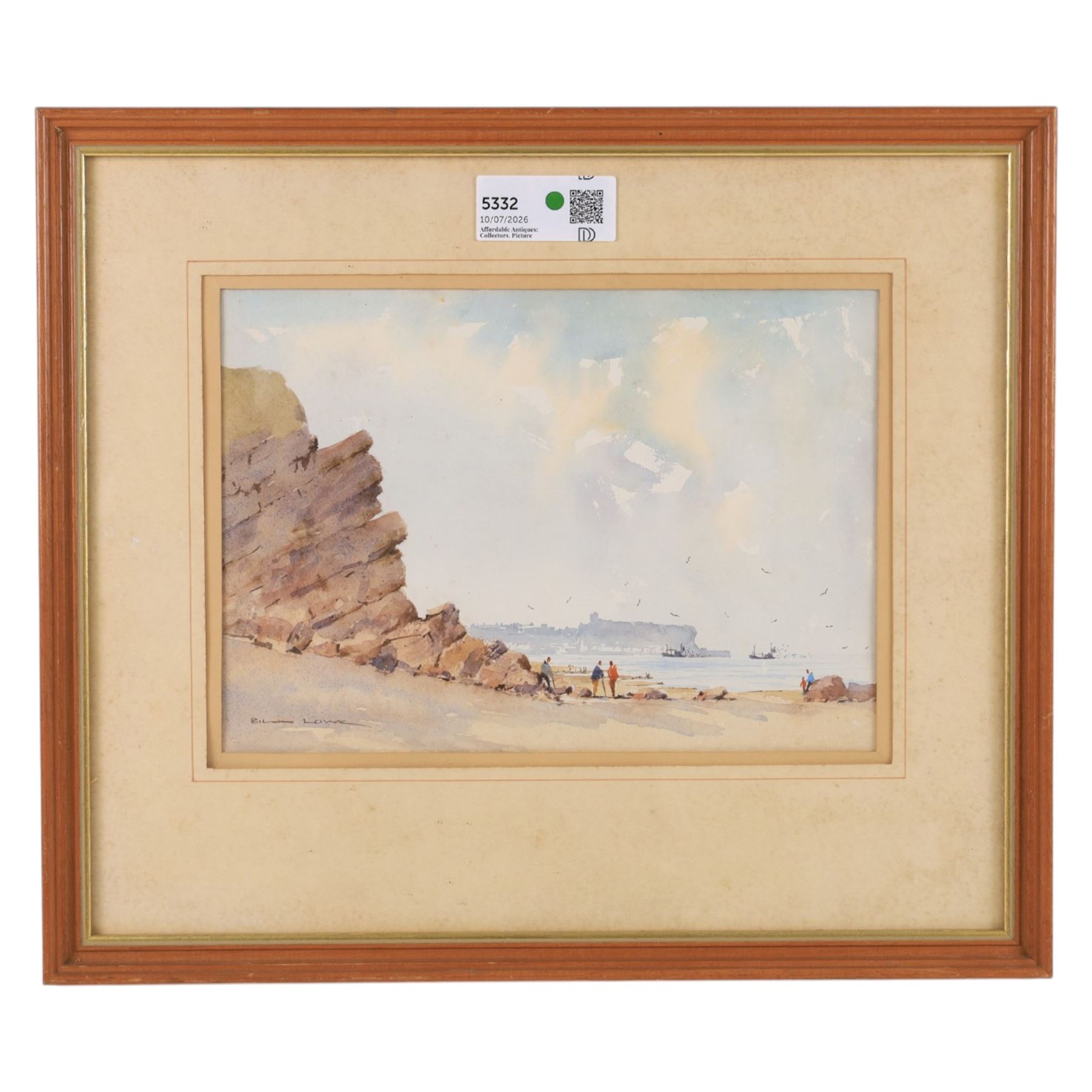 Bill Lowe (Yorkshire 1922-2006): South Bay - Scarborough, watercolour signed, titled verso 21cm x 30cm
