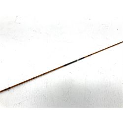 Hardy Bros Ltd Alnwick, 'The JJ Hardy Triumph' two piece palakona fly fishing rod