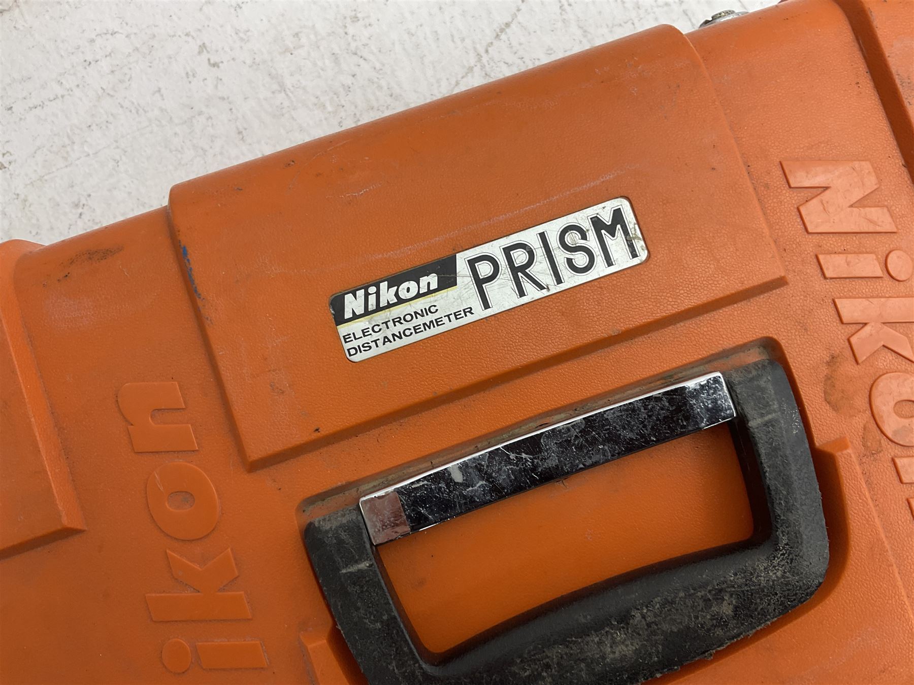Land Surveying equipment - Nikon AX-2s Automatic Level 360 degrees, serial no.810890; in carrying case with instructions; Nikon Electronic Distancemaster Prism; in carrying case; Imax B6AC Dual Power Professional Balance Charger/Discharger; in carrying bag; Omni Zero 