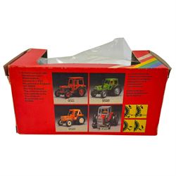 Britians Ltd tractors, including Ford TW20, boxed and loose Ford TW-20, Fiat 880 DT, MB Teac 1500, Volvo BM, a MF 760 Combine Harvester, Rear Dump and a Lonestar dumper truck