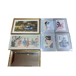 Yosai (Watanabe) Nobukazu (Japan 1872-1944): ‘The Sleeping Dragon Plum Tree At Kameido’, t...