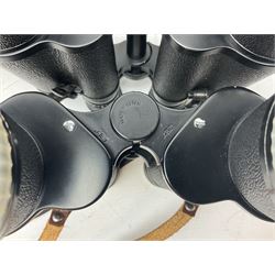 Six cased pairs of Pentax binoculars, comprising 10x50 Field, no. 604, Asahi 7x50, Asahi 10x50, Asahi 8x40, Asahi 16x50,  Asahi 10x50 No. 62611