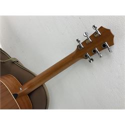 Vintage electro-acoustic guitar L98cm, Tanglewood electro-acoustic guitar with cedar top L101cm and a Taylor GS mini small or child's size guitar serial no. 2101309353 in soft carry bag L92cm (3)