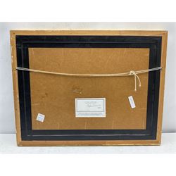 Stephen Maude (British 20th century): Collingham West Yorkshire in Winter, oil on board signed and dated 1995, 38cm x 53cm