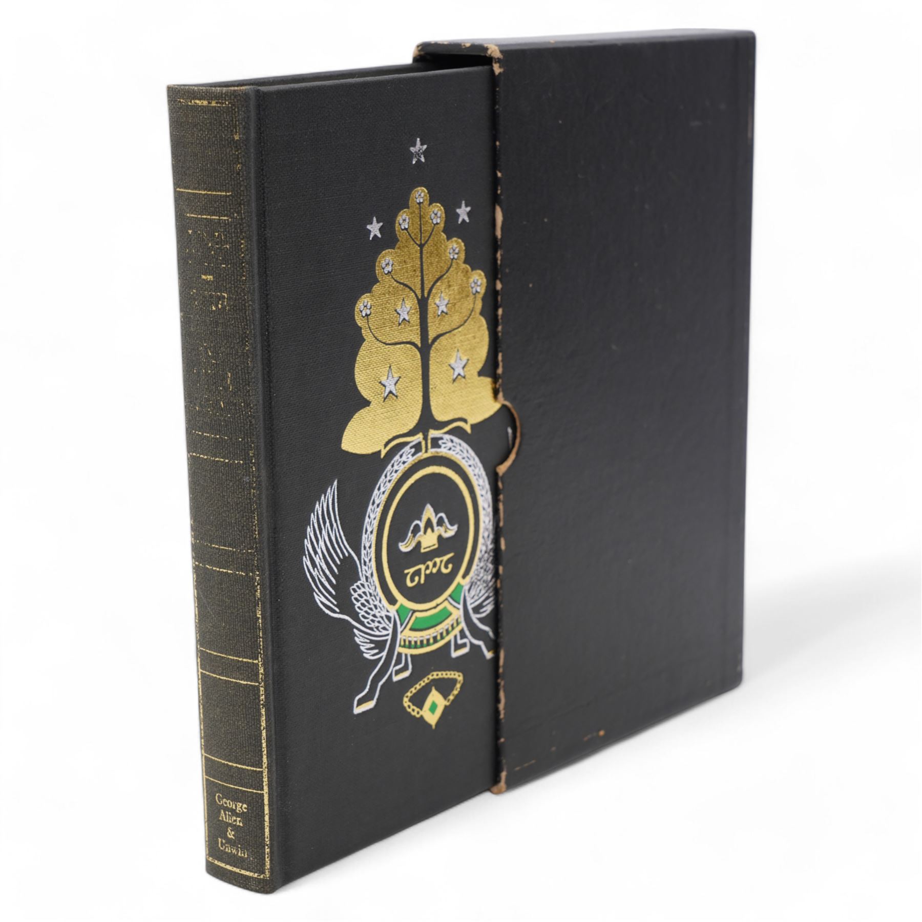 Tolkien, J R R - 'The Lord of the Rings' published Allen & Unwin 1969, 1st edition on India Paper in one volume with two folding maps, original pictorial cloth in slip case