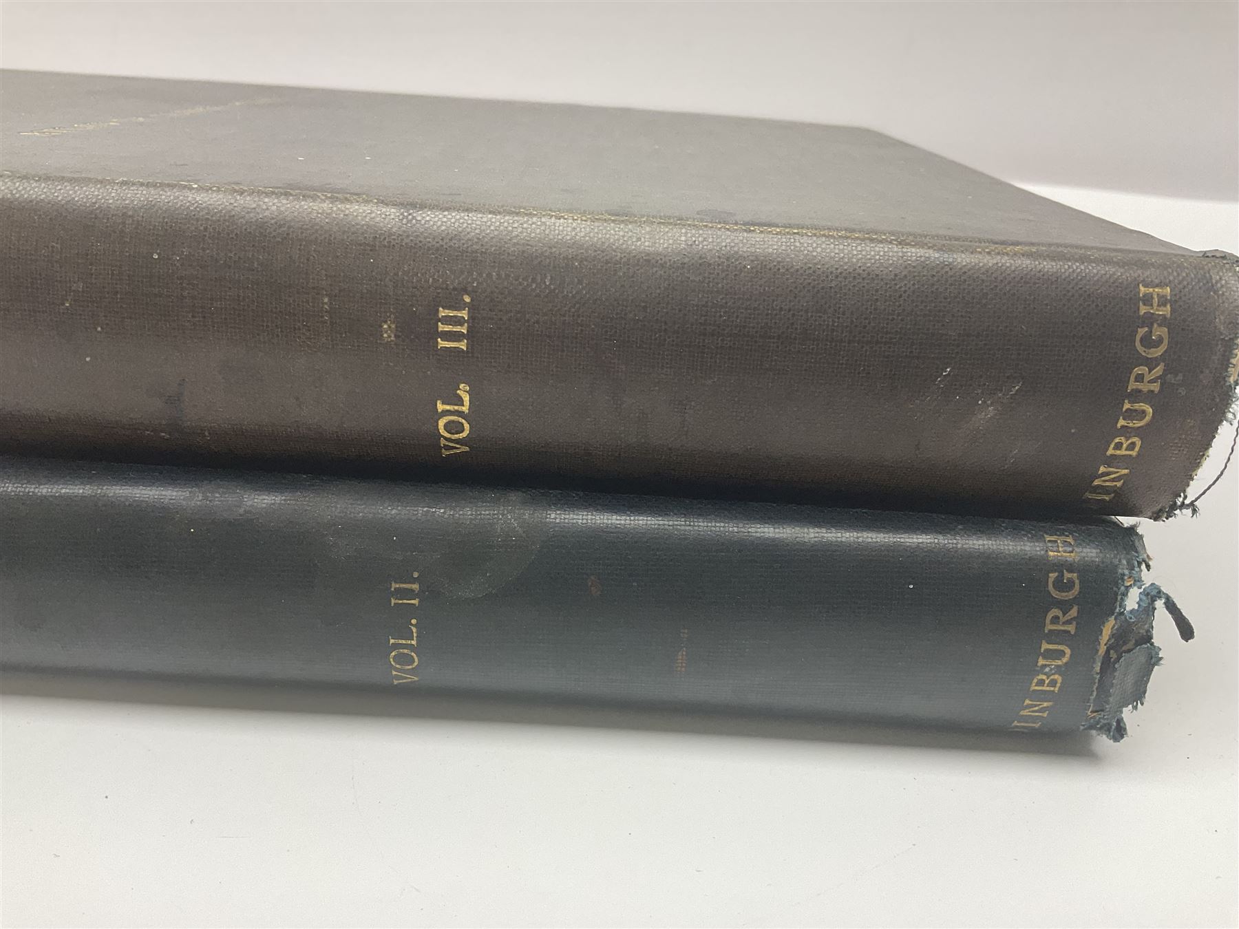 Bramwell, Byrom: Atlas of Clinical Medicine; three volumes, Edinburgh, printed by T & A Constable at the University Press, 1892-96, with numerous colour and black and white illustrations