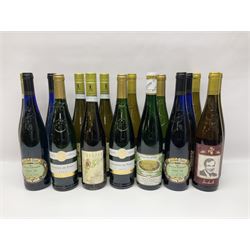 Mixed wine, including Pieroth Blue 2011, Kabinett, Moira's 2009  Reserva, Chai 2011 Bordeaux, etc, various content and proof (31)