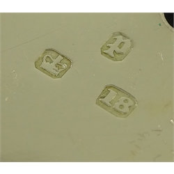  Victorian 18ct gold pocket watch case by Henry Buckland, London 1870 with 18ct gold dial  