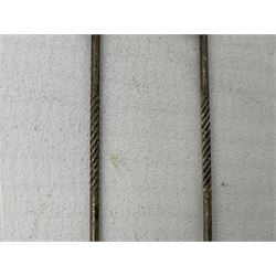 Nine WW2 German lapel pins including five Infantry Assault, Tank Assault etc 