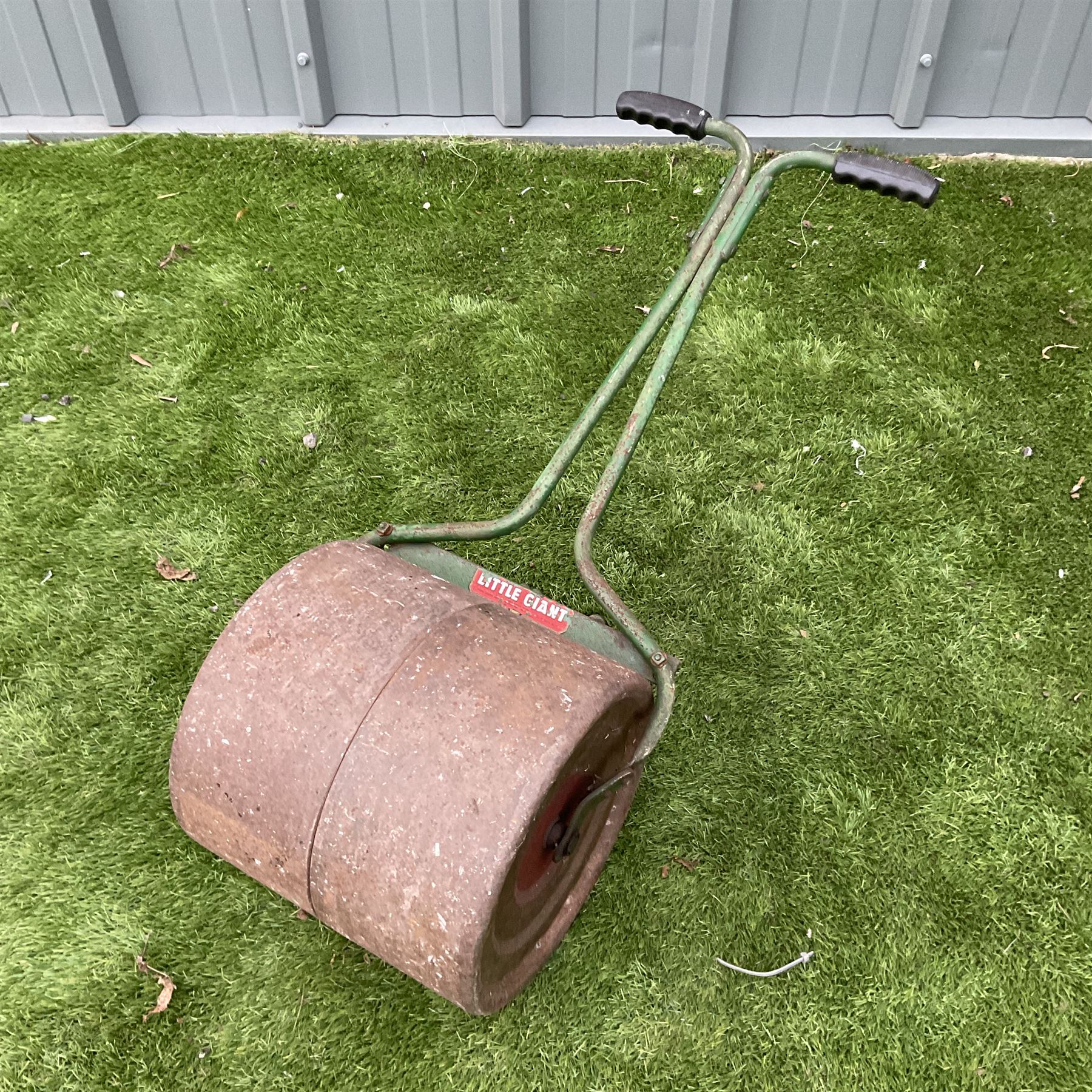Little Giant - small cast iron garden roller - THIS LOT IS TO BE COLLECTED BY APPOINTMENT FROM DUGGLEBY STORAGE, GREAT HILL, EASTFIELD, SCARBOROUGH, YO11 3TX