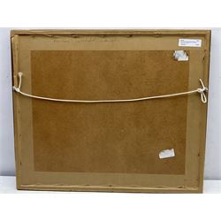 Kershaw Schofield (British 1872-1941): Estuary Scene with Windmill, watercolour signed 19cm x 26cm