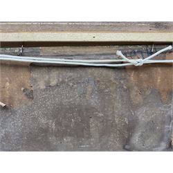 Alexander 'Alec' Carruthers Gould (British 1870-1948): 'Sunset at Lynmouth' North Devon, oil on canvas laid on to board signed, titled verso 24cm x 34cm