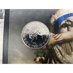 The Royal Mint United Kingdom 2019 brilliant uncirculated annual coin set, in card folder