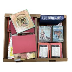 Four Folio society books, including Grimms Fairy Tales, The Arabian Nights, Hand Andersen's Fairy Tales, together with a large collection of Bancroft classics books etc