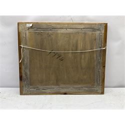 After Roy Wallace (Irish 20th century): 'The Musicians', oleograph titled on the mount in pencil 27cm x 39cm

