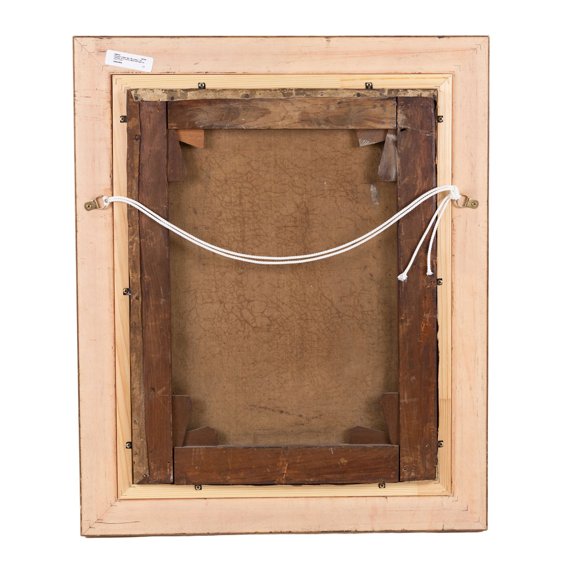 Sherborne (British mid 19th century): The Fishergirl, oil on canvas signed and dated '58, 44cm x 34cm