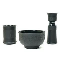 Tapio Wirkkala and Bjørn Wiinblad for Rosenthal - bowl decorated in light relief with godd...