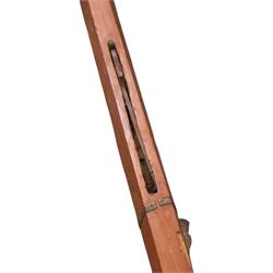  Indian matchlock jezail from the Royal Jaigarh Fort, Jaipur, the plain 69 inch barrel with flared muzzle, stamped to breech 'JPR/EXR/2/3808' on a full wooden stock, overall length 239cm, together with certificate of authenticity on Rajmahal Palace Office headed paper, dated 11th March 1978