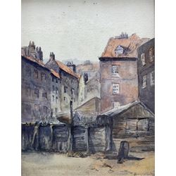 Harry Wanless (British c1872-1934): Old Harbourside Buildings Scarborough, watercolour signed 25cm x 18cm
Provenance: direct from the artist's family, part of a collection never previously seen on the market