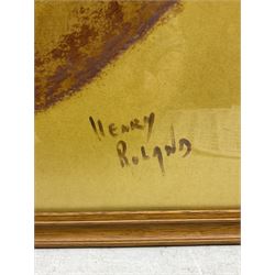 Henry Roland (Belgian 1919-2000): Lady in a Hat, mixed media signed 68cm x 54cm