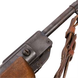 Weihrauch HW35 Export .22 air rifle, serial number 668937, with Hunter 6x40 scope attached 