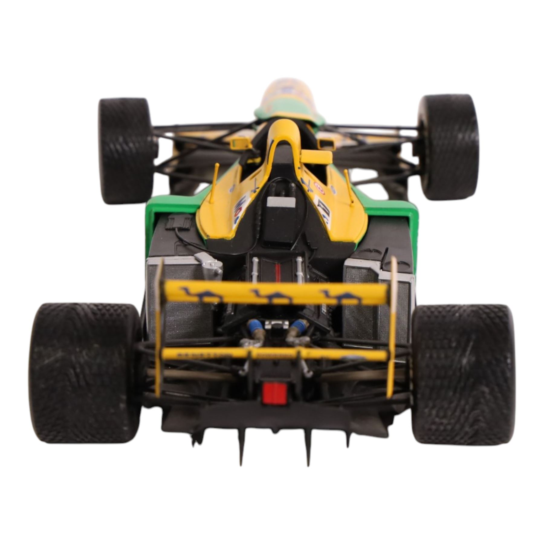 Paul's Model Art 1:18 Michael Schumacher Collection Benetton Ford B192 #19 car with Mobil decals, boxed