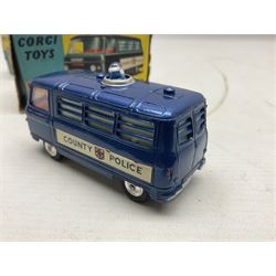 Corgi - Commer Police Van with flashing light No.464 and Chipperfield's Mobile Booking Office No.426; each in original box with paperwork (2)