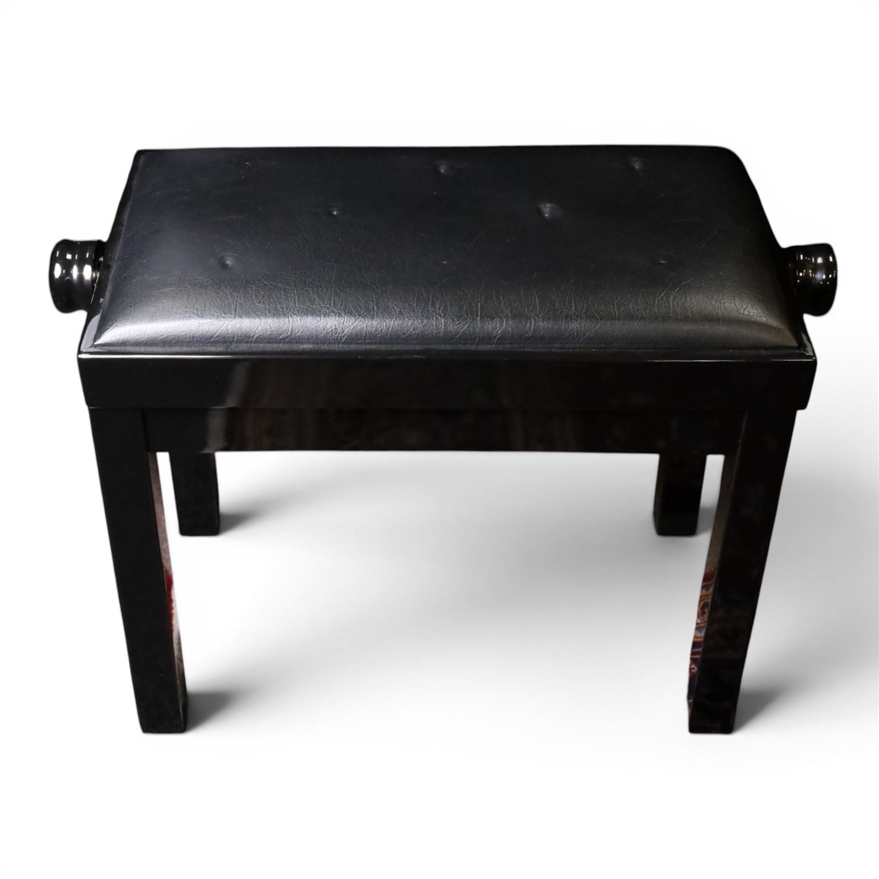 Bösendorfer model 130 upright piano, circa 1941, 88 ivory and ebonised keys within black high gloss polyester case, serial no. 26442