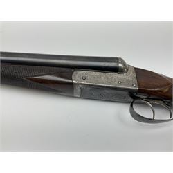 Fred Williams London & Birmingham 12-bore side-by-side double barrel box-lock non-ejector sporting gun with 2 1/2