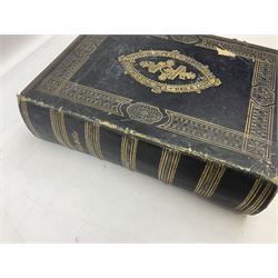 Kelly's Directory of Hull 1912, together with a Victorian family bible, (2)