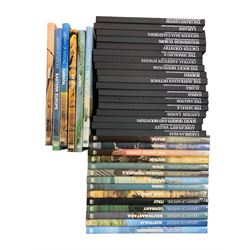 Collection of Time Life books comprising 'Library of Nations' and 'The World's Wild Places' (38) and various souvenir dolls in two boxes