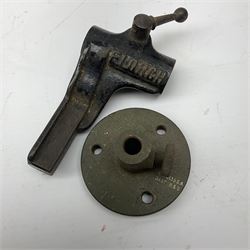 An F Lorch watchmakers lathe, together with other watchmakers accessories. 