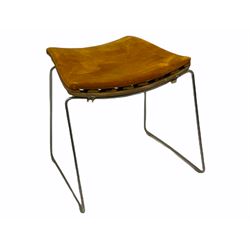 Stool modified from a chair, Hans Brattrod