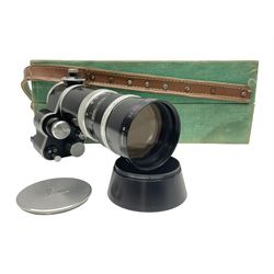 Kern Paillard Vario Switar OE 1:2.5 f=18/86mm' lens, serial no. 1108068 in wooden case  