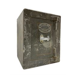 Withy Grove Stores Leeds - late Victorian cast iron safe 