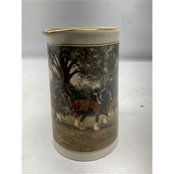 Six whisky water jugs, to include Wade Johnnie Walker, Haig, Black & White, etc