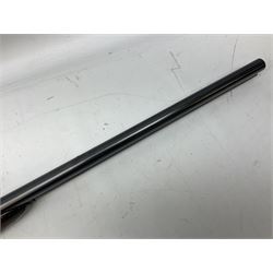 Spanish AYA 12-bore double barrel side-by-side boxlock ejector sporting gun, with 66cm barrels and top safety, walnut stock with chequered grip and fore-end, serial no.157943 L111cm SHOTGUN CERTIFICATE REQUIRED