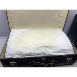 Two globetrotter suitcases, largest example H42cm