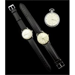 Seiko Champion 850 gentleman's stainless steel manual wind wristwatch, Forbes Ranger manual wind wristwatch and a Cyma pocket watch