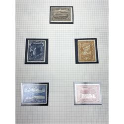 Van Diemen's Land (Tasmania) Queen Victoria and later stamps, including 1853-4 one penny and four penny stamps, 1855 two pence and four pence, 1856 one penny, 1857 various values, 1864-80 various perf issues etc, housed on pages