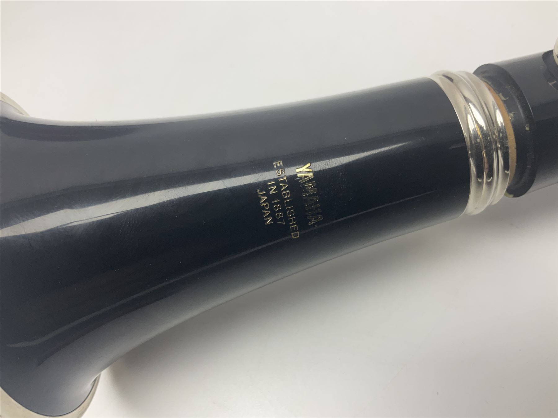 Yamaha 26II five-piece clarinet, serial no.027761; in fitted case with accessories