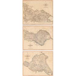 John Cary (British c.1755-1835): 'North Riding of Yorkshire' 'East Riding of Yorkshire' an...
