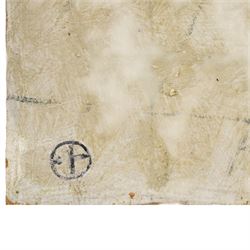 John Gilbey Bowles (British 1929-2011): 'The Passing of Parade Street' - Post WWII Bombing Scene, oil on board signed, inscribed and dated 1941 verso 41cm x 61cm
Notes: Bowes painted this picture at only 12 years of age