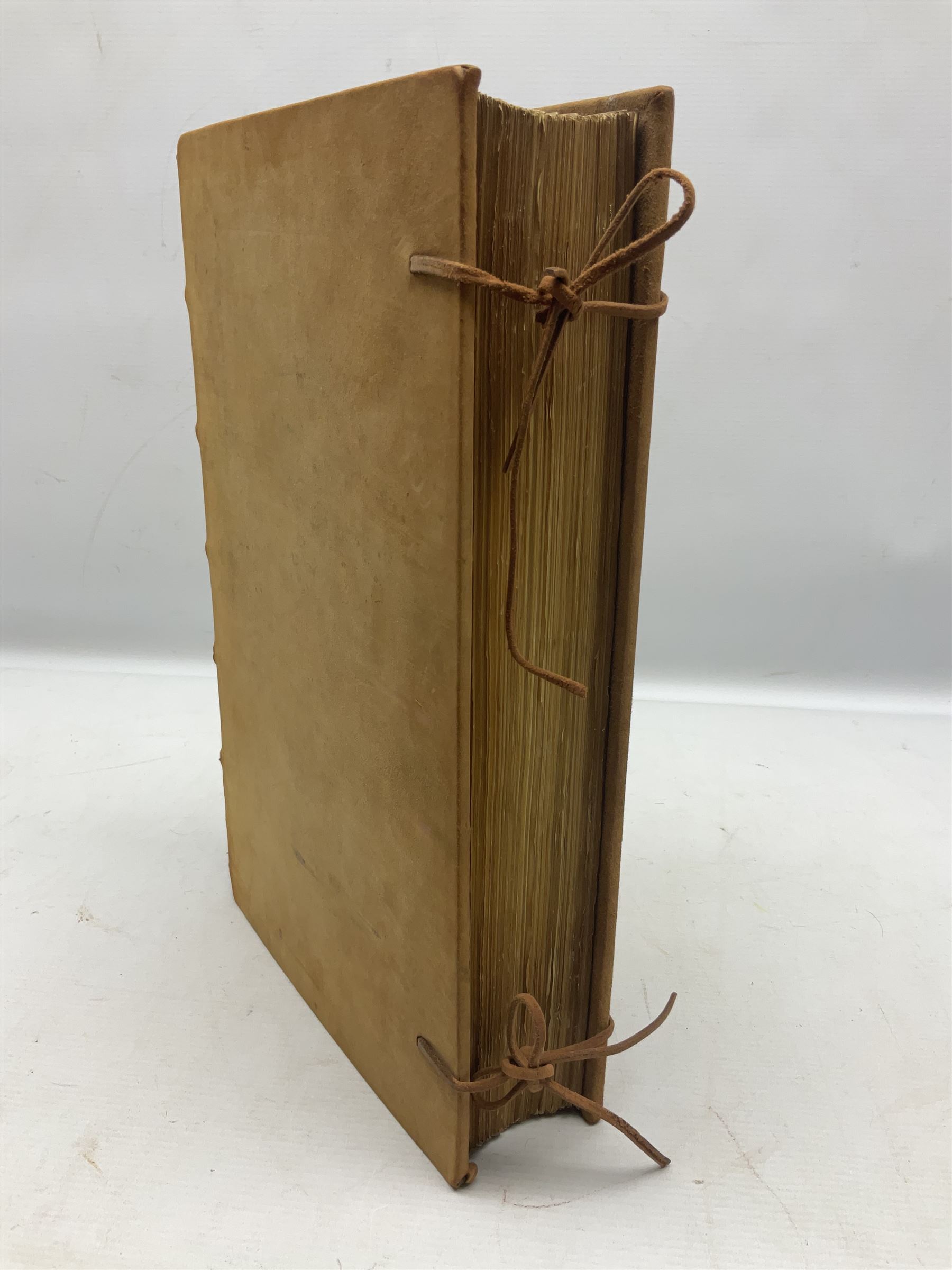 Shakespeare (William), Shakespeares Comedies, Histories, & Tragedies, 364/1000 signed by Sidney Lee, original ful reversed calf and ties, folio, Oxford, Clarendon Press, 1902