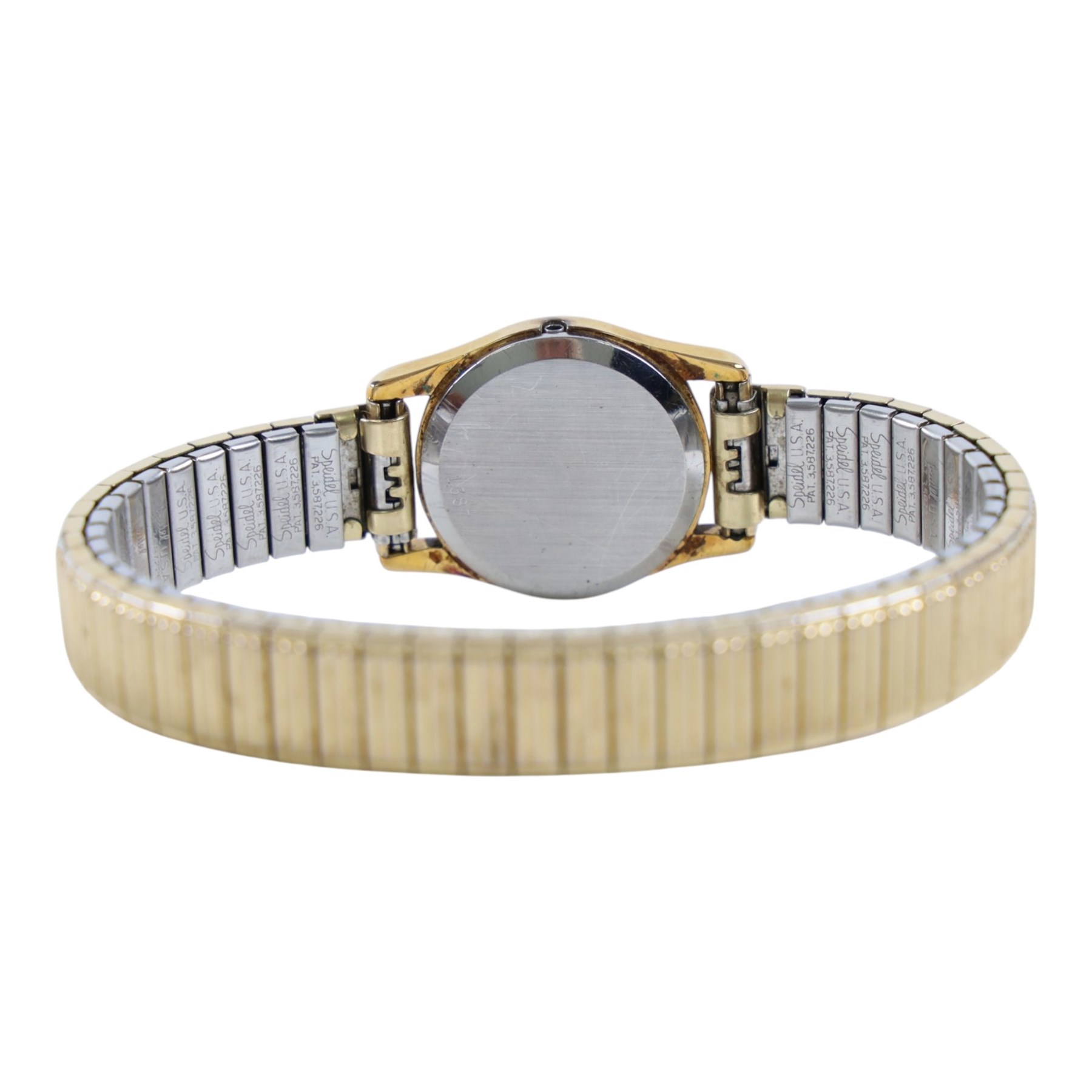 Omega ladies stainless steel and gold-plated wristwatch and a Rado Florence wristwatch
