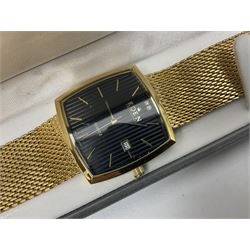Credit Suisse 1g 999.9 fine gold ingot wristwatch, together with other watches and pocket watches etc